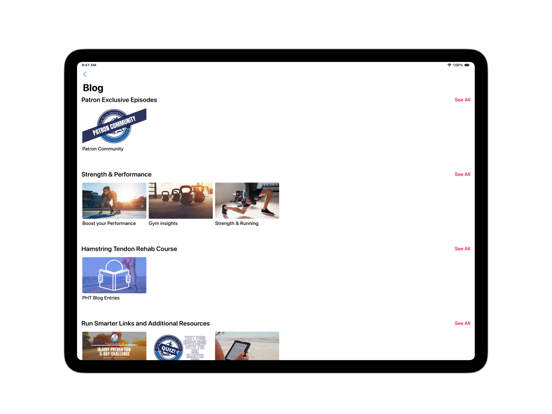 The Run Smarter Series iPad screenshot 5 - Health & Fitness app