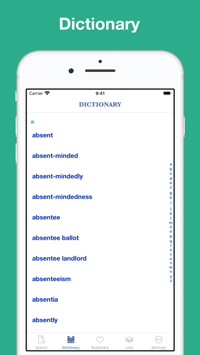 English Meaning Dictionary Screenshot