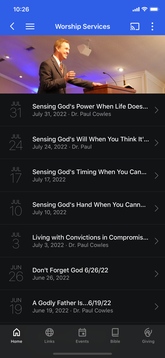 Friendship Baptist Warner Rob