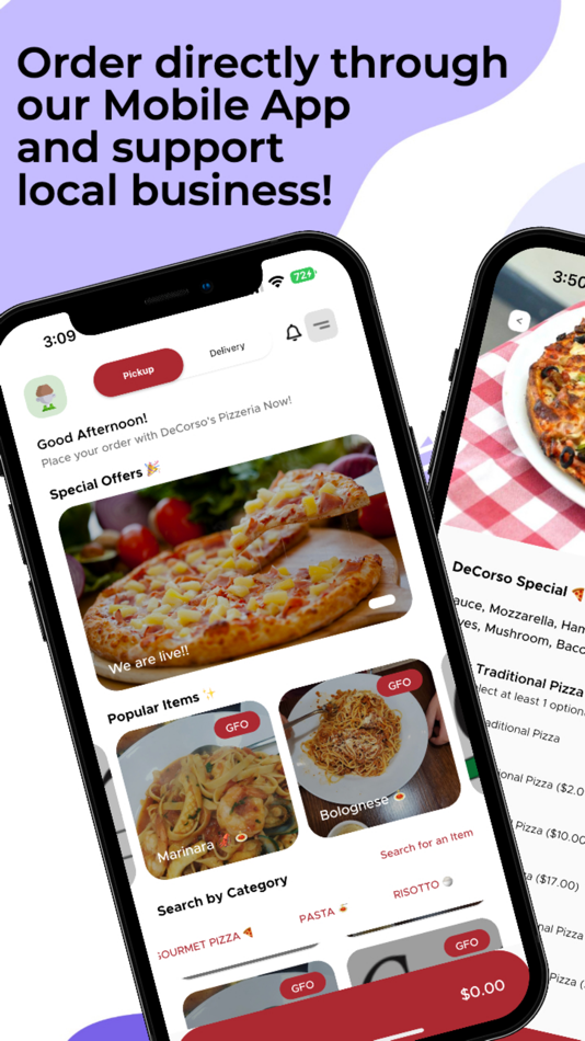 DeCorso's Pizzeria - 1.0 - (iOS)