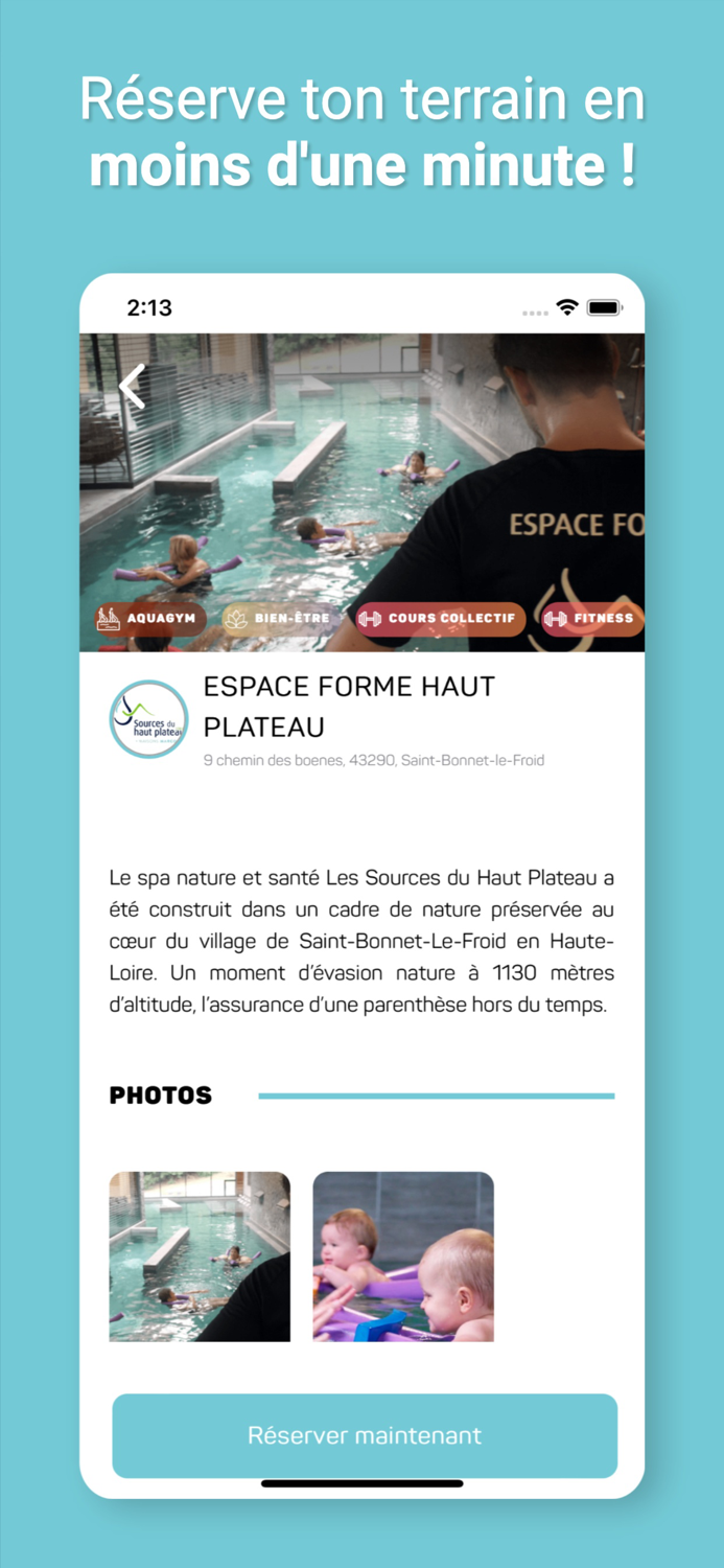 Espace Forme Haut-Plateau