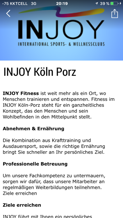 INJOY Köln Screenshot