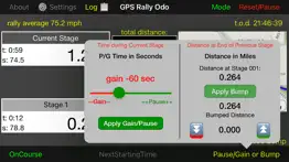 gps rally odometer iphone screenshot 3