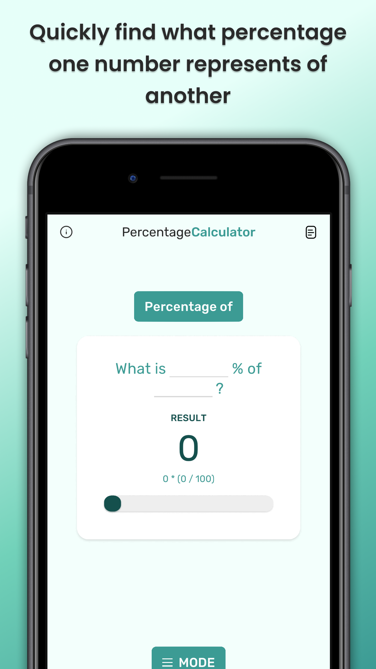 Percent Calculator Plus