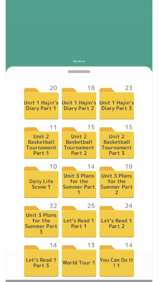 #2. ぜったい覚える!Here We Go 中2単語帳 (iOS) By: Ben Walker