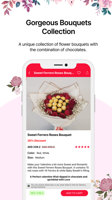 Aroma Flowers UAE Screenshot