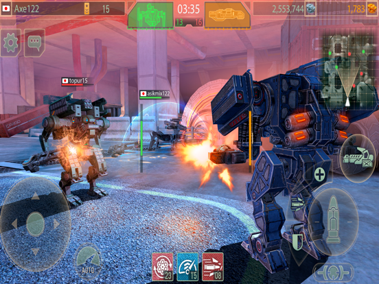 Screenshot #6 pour WWR - Jeux De Guerre Robo PVP