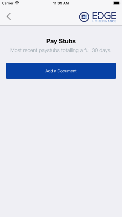 Edge Home Finance Screenshot