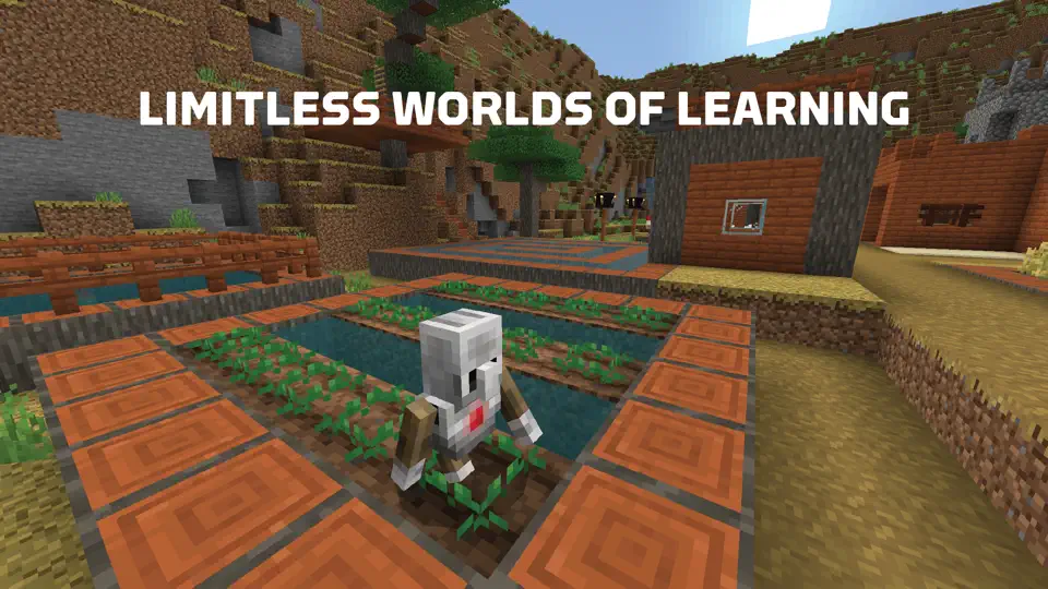 Captura de pantalla de Minecraft Education en iPhone 1
