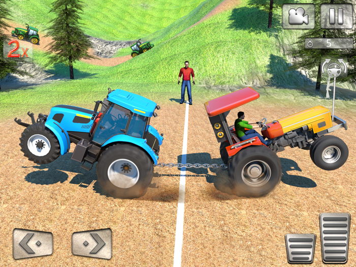 Tractor Pull Tractor Games 3D