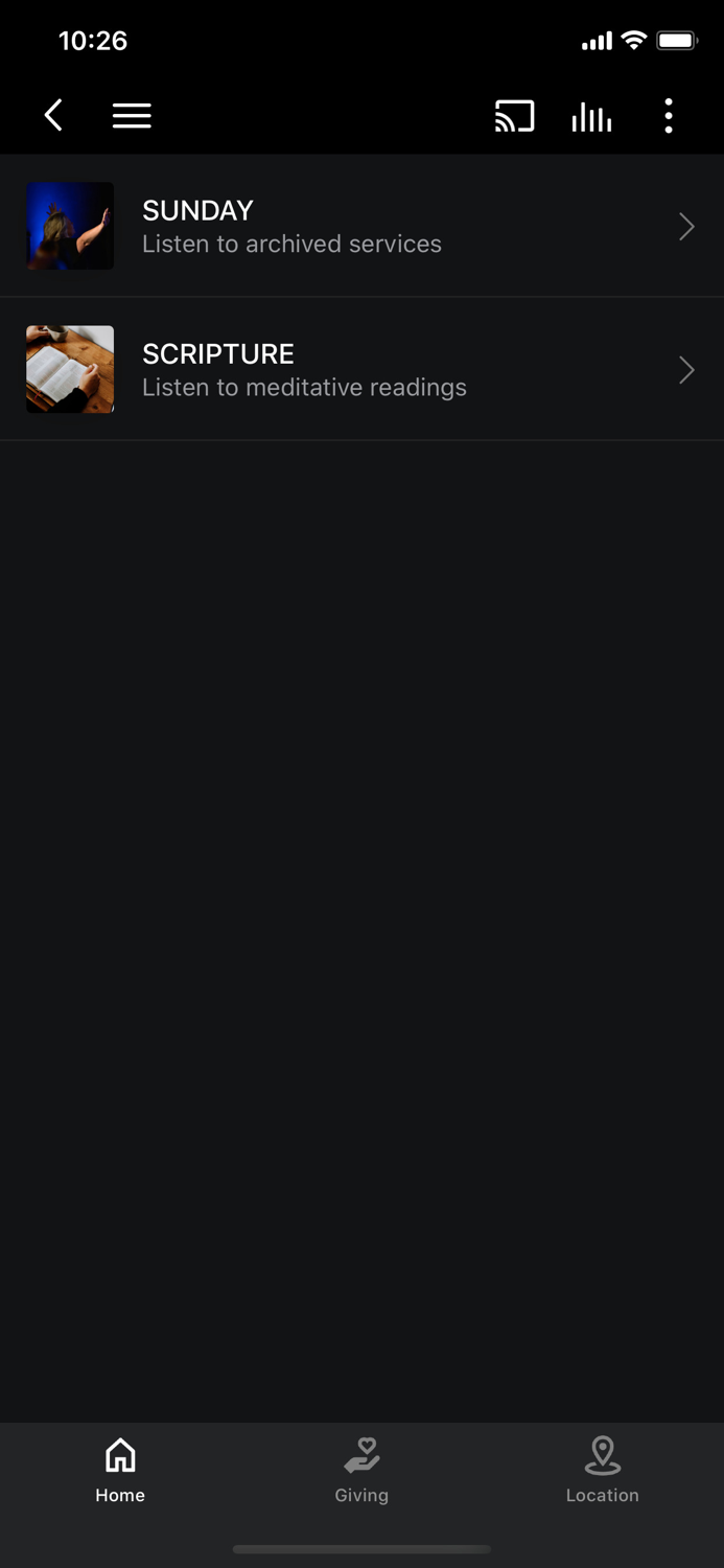 Expression Church App