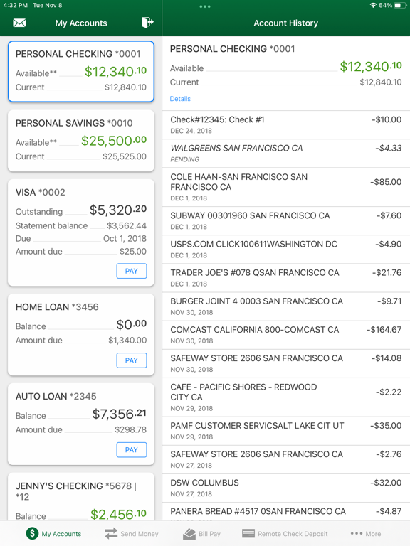 Screenshot #4 pour Jordan Credit Union Mobile