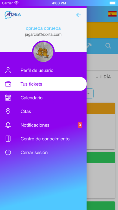 Aitana Field Service Screenshot