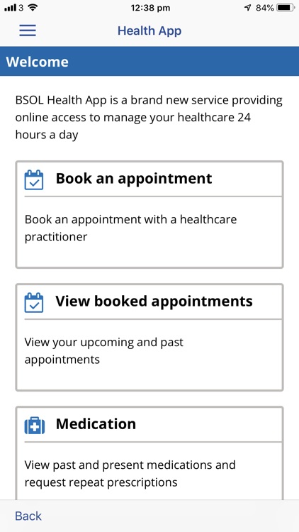 Birmingham Solihull Health App