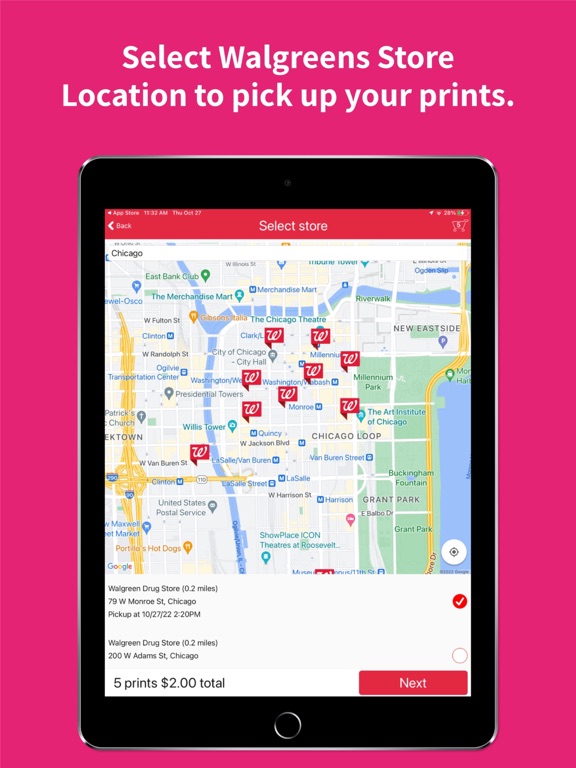 EZ Photo Prints: 1 Hour Photos iPad screenshot 4 - Shopping app