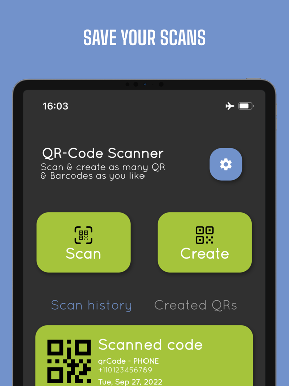 App screenshot