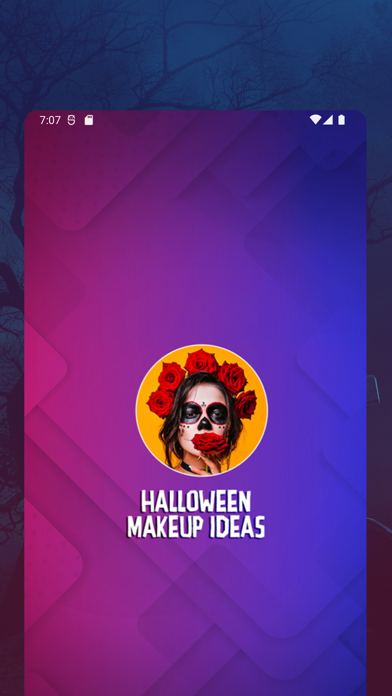 Halloween Makeup Inspired Screenshot