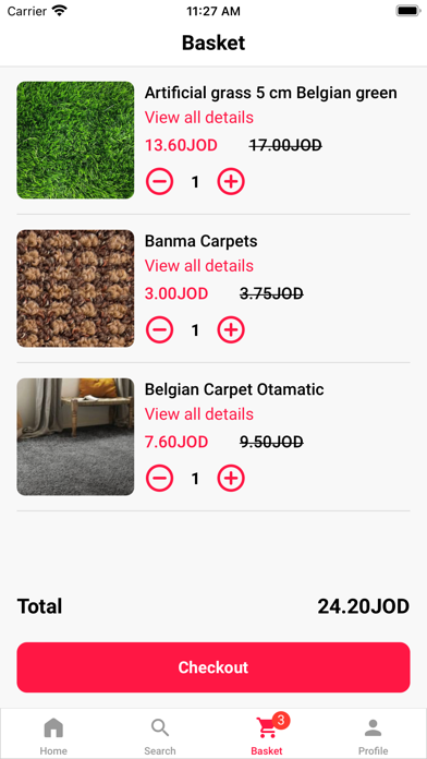 Saida Carpets Screenshot
