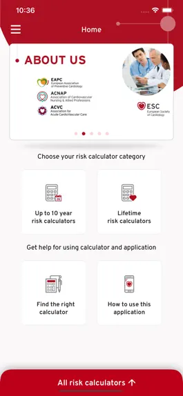 Game screenshot ESC CVD Risk Calculation mod apk