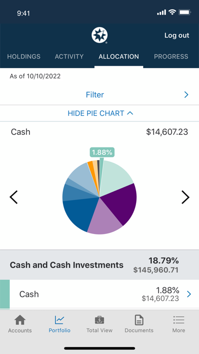 Ameriprise Financial Screenshot