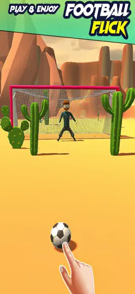 Game screenshot Football Penalty Flick Game 3D apk
