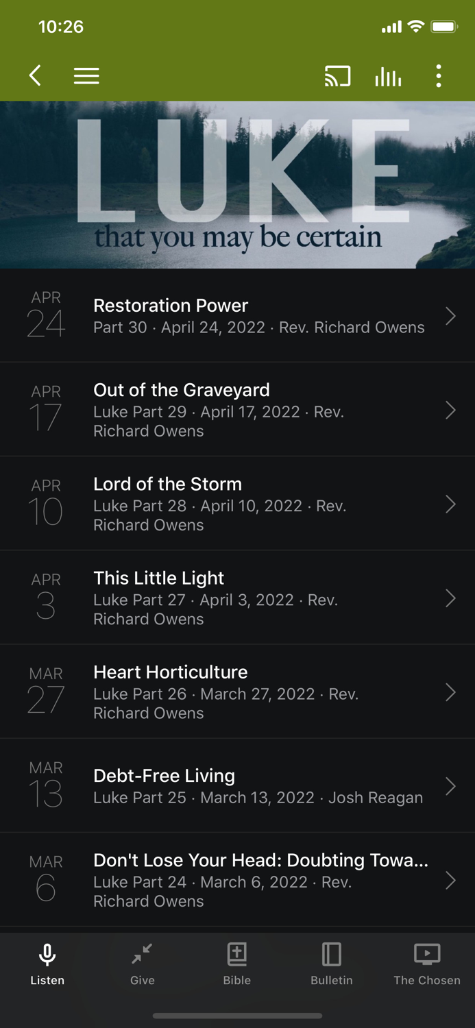 Westminster PCA Greenwood MS