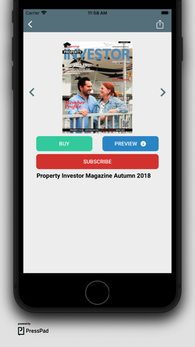 Property Club Magazine Screenshot