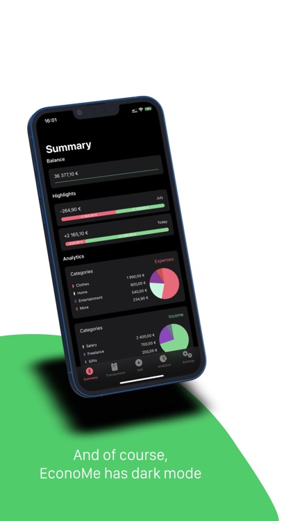 EconoMe: Manual Budget Tracker screenshot-3