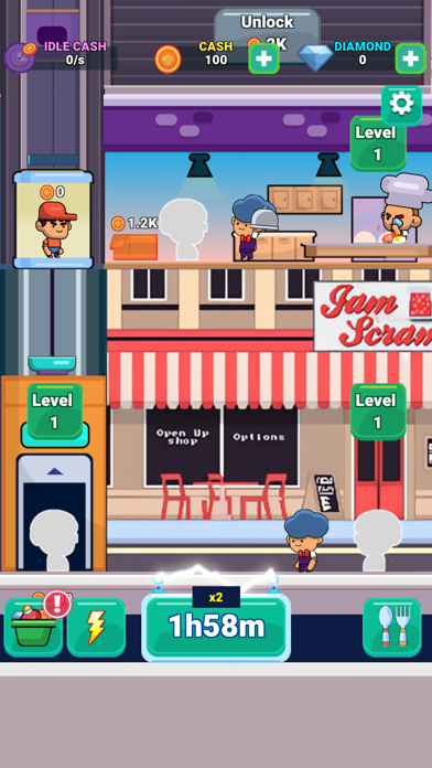 Cook & Cash : Idle Game Screenshot