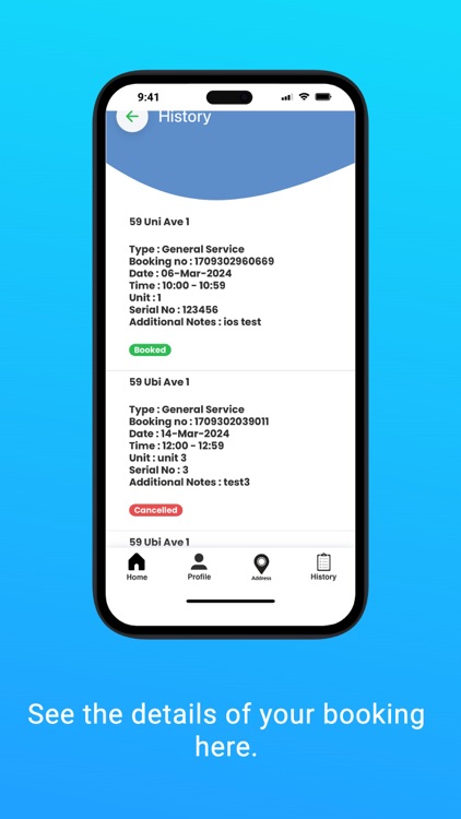 Universal Service Reservation screenshot-3