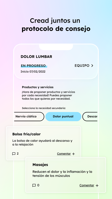 Protocolos de Consejo Screenshot