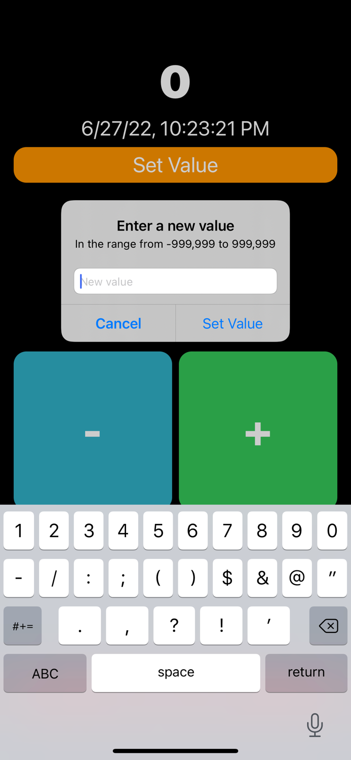 CountOnMe Tally Counter