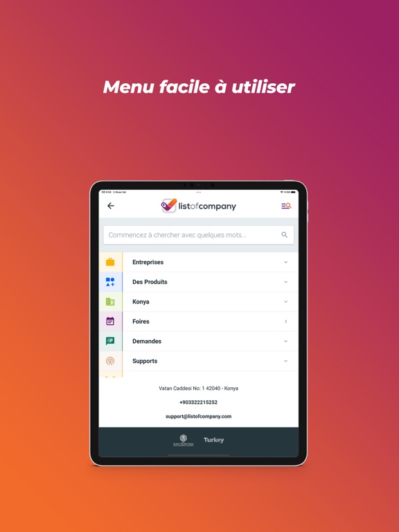 Screenshot #5 pour ListofCompany