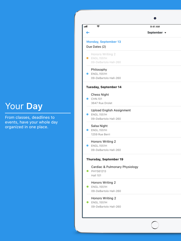 Lansing Community College iPad screenshot 2 - Education app