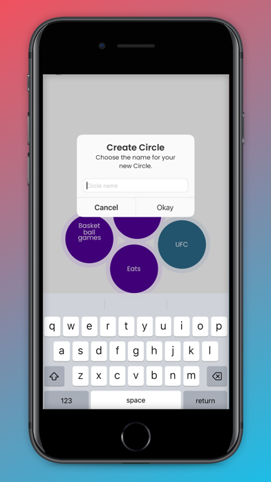 Screenshot #2 pour Crcls Social App