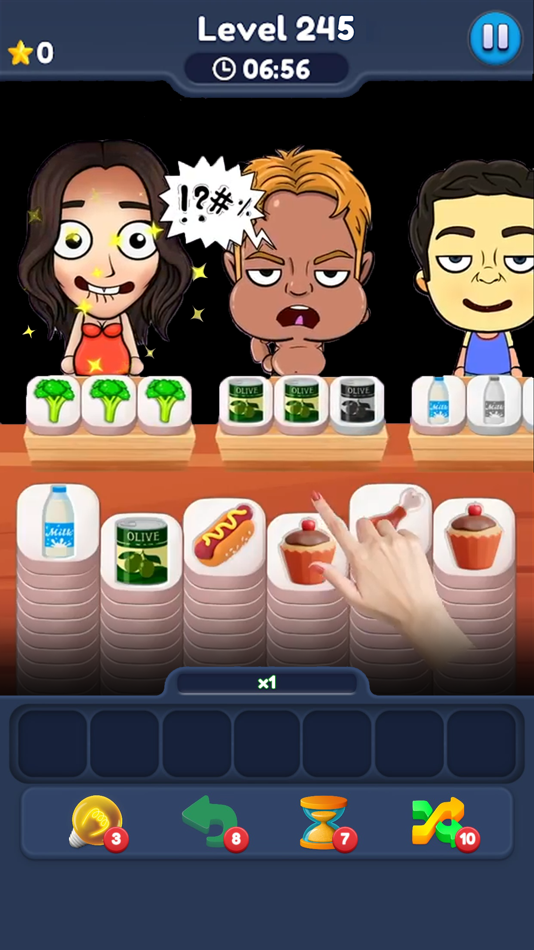 #1. Food Match 3D: Tile Puzzle (iOS) 由: Masal Games