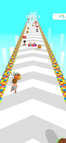 Game screenshot Fat Baby Race apk