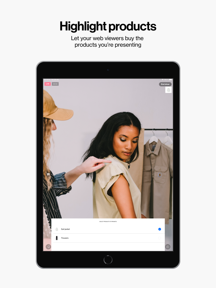 Bambuser LiveShopping