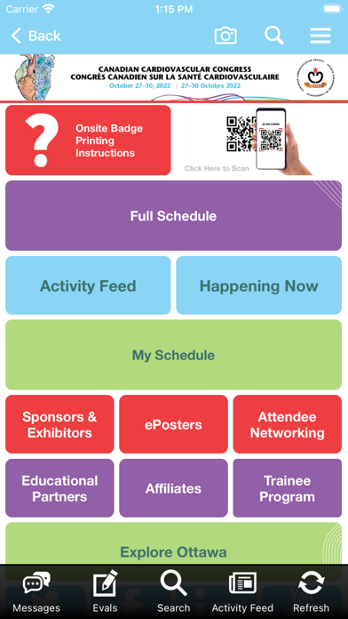 Canadian Cardio Congress Screenshot