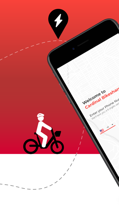 Cardinal Bikeshare Screenshot