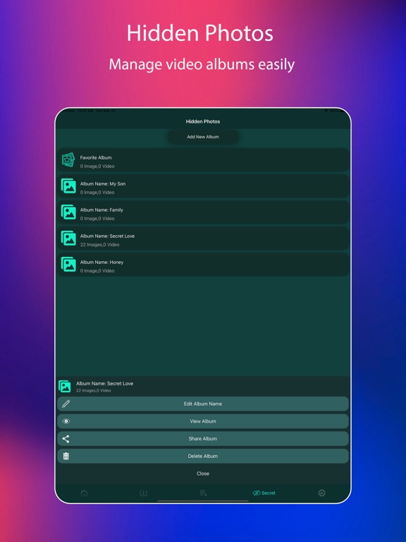 App screenshot