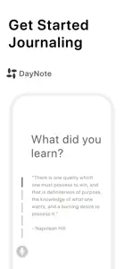 DayNote • Guided Journaling screenshot #1 for iPhone