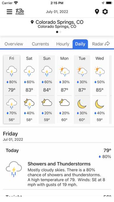 KRDO StormTracker 13 Weatherのおすすめ画像8