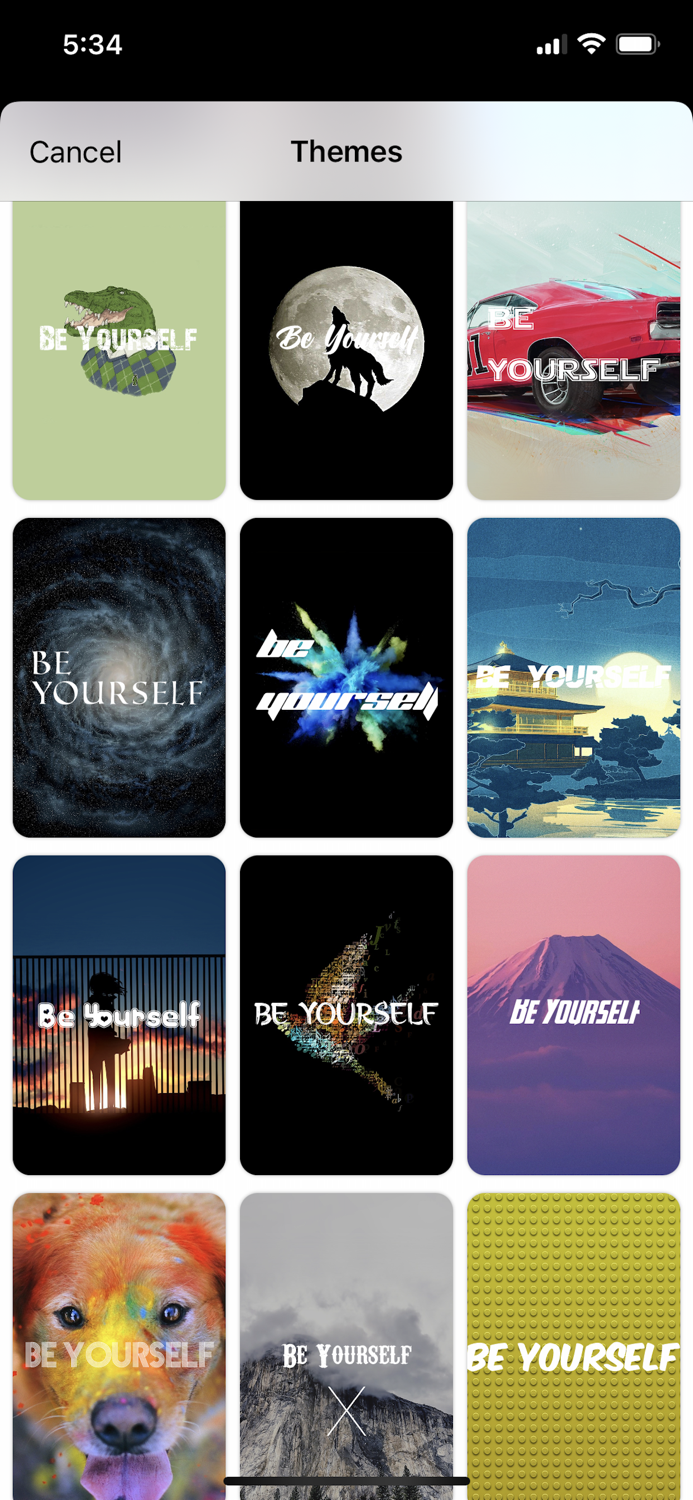 Be yourself - Motivation