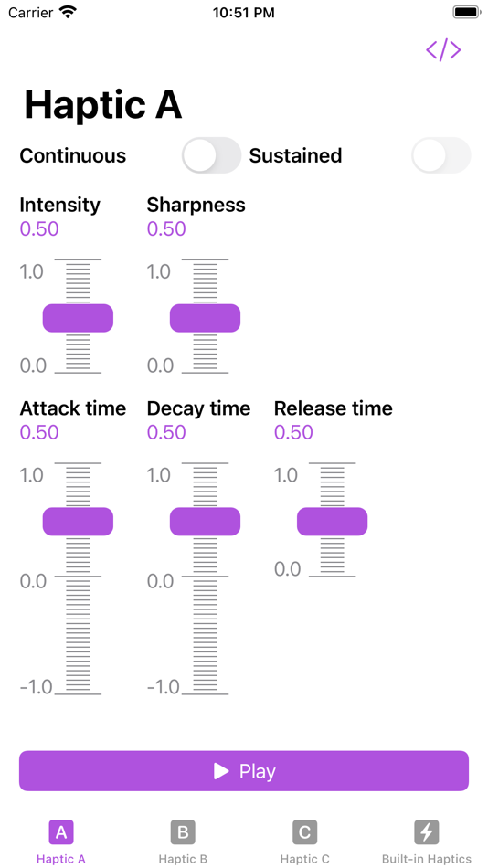 #1. Haptics Studio (iOS) 게시자: Sincere Labs NYC