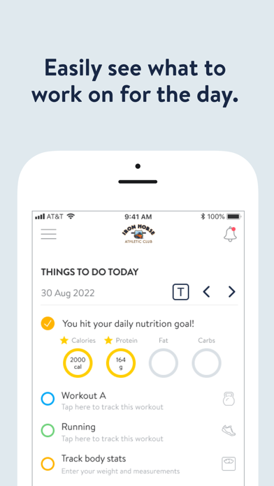 Iron Horse Athletic Club Screenshot