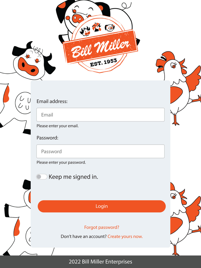 Bill Miller Bar-B-Q App