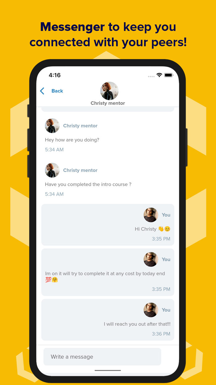 Dont Go Alone Mentor Match