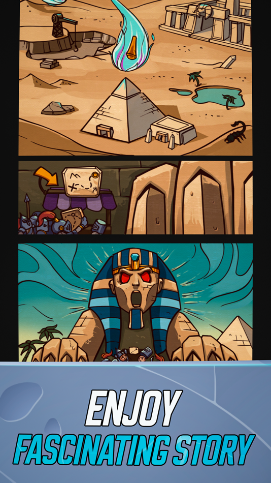 #4. Battle Board: Myth of the Ankh (iOS) 由: Denis Panaskin