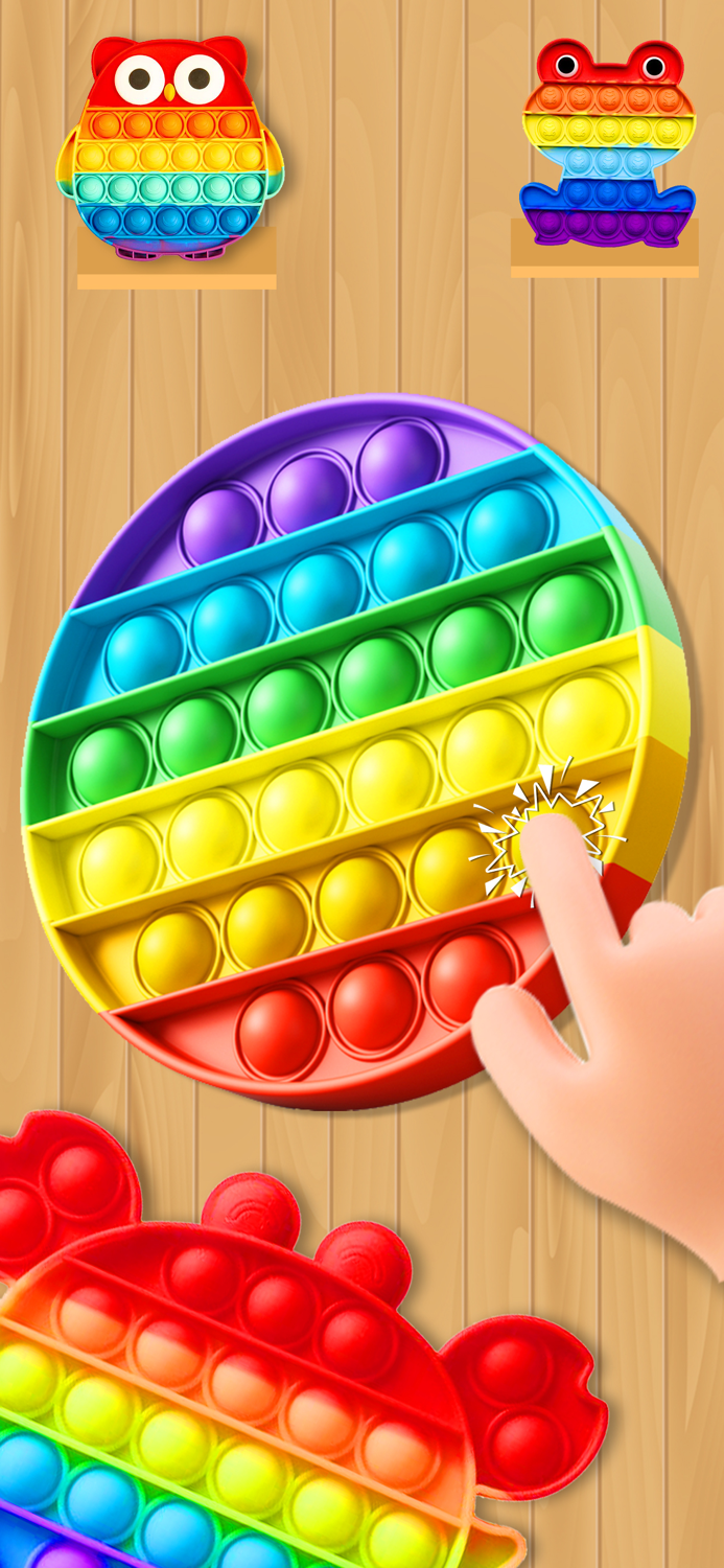 Pop it Fidget Toy 2 DIY ASMR